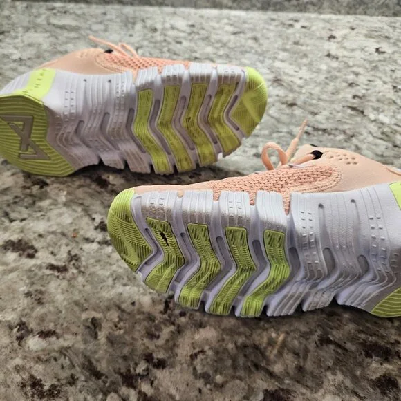 Nike Free Metcon 4 Arctic Orange Green Grey CZ0596-800 - Picture 3 of 6